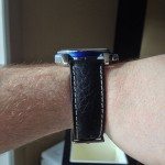 Side profile on my wrist.